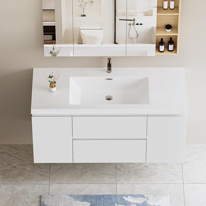 48" Floating Bathroom Vanity - Image 6