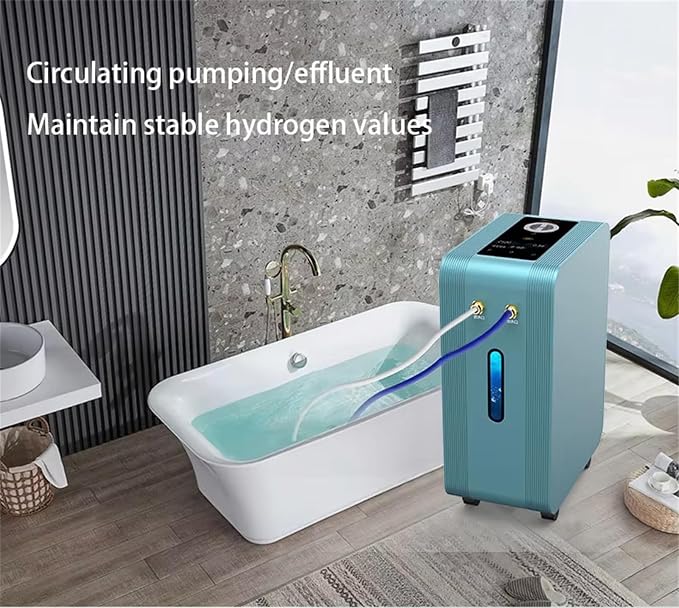 Hydrogen Bath Machine, 3500ml/min Hydrogen Water Spa Generator, 99.99% High - Image 3