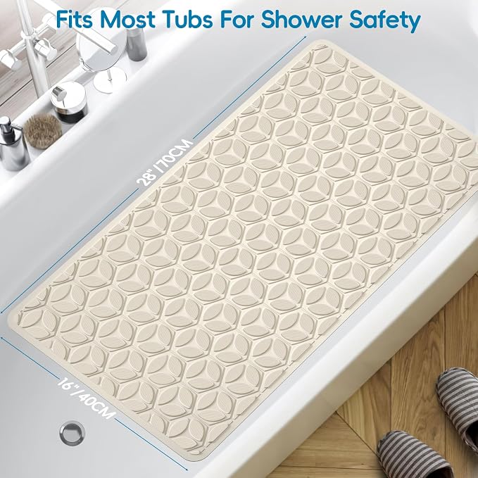 WRISIN Bathtub Mat Non Slip - Image 8