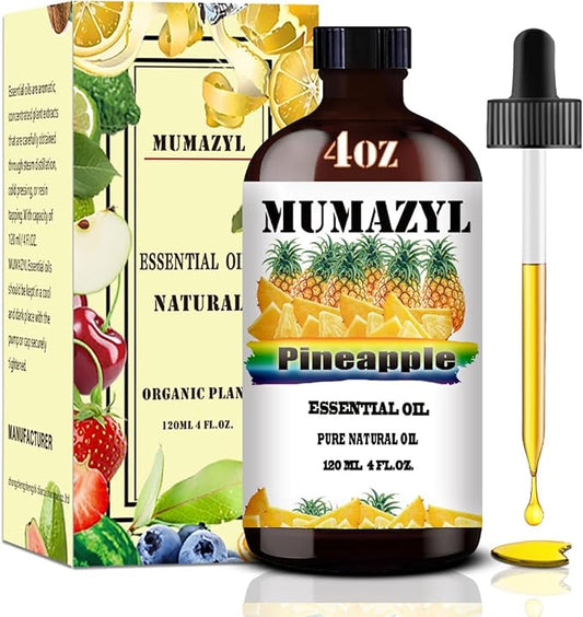 Pineapple Essential Oil, Pineapple Oil 4 Fl Oz 120ML by MUMAZYLESSENTIALOIL