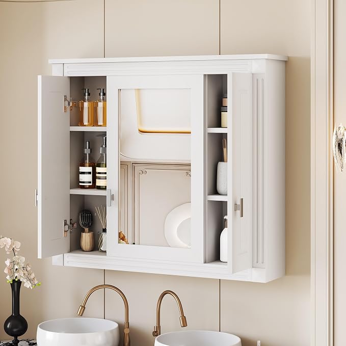 Merax Wall Mounted Bathroom Medicine Cabinet - Image 4