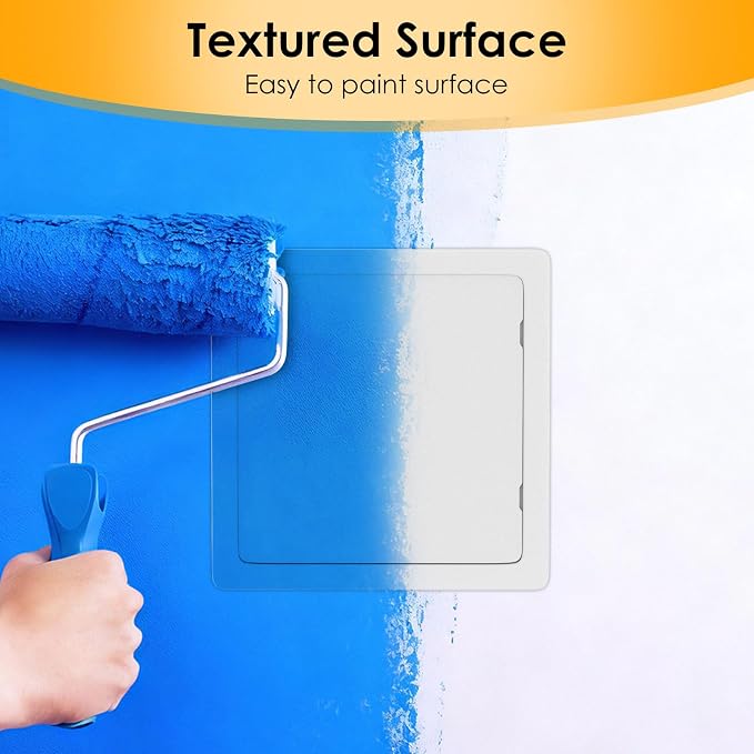 Suteck Plumbing Access Panel for Drywall Ceiling 8 x 8 Inch Reinforced Plastic - Image 4