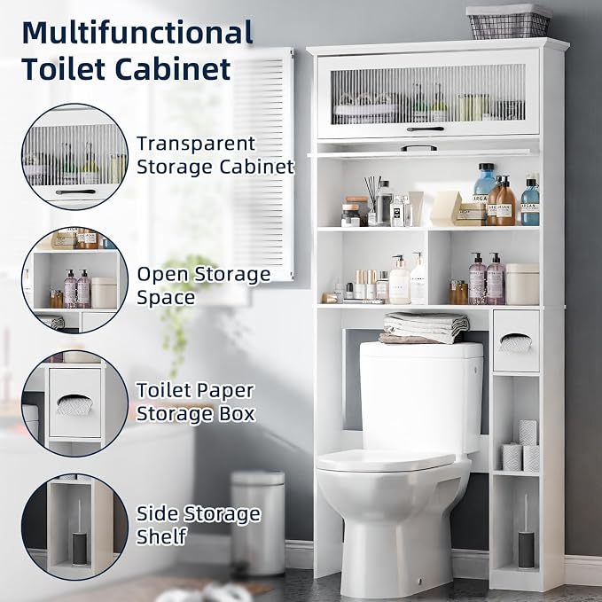 Vabches Over The Toilet Storage Cabinet - Image 6