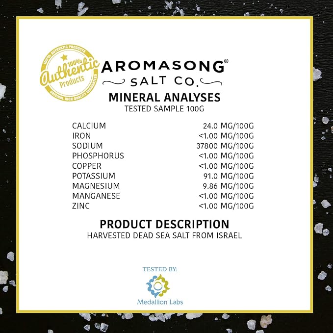 Aromasong Dead Sea Salt - Image 6