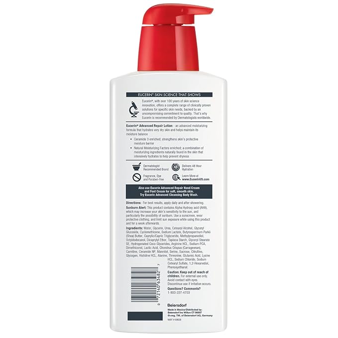 Eucerin Advanced Repair Body Lotion - Image 12