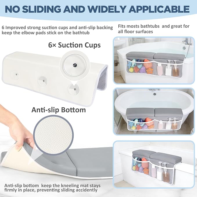 beiens Bath Kneeler and Elbow Rest Pad Set - Image 3