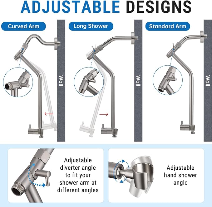G-Promise All Metal Shower Diverter - Image 4