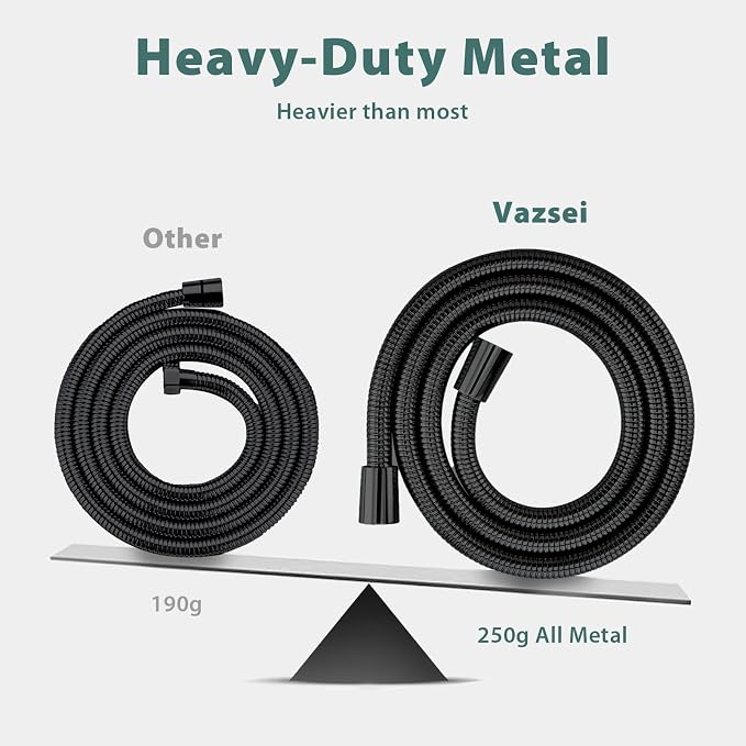 Shower Hose Replacement For Cleaning 304 Stainless Steel Shower Head Hoses 59 - Image 5