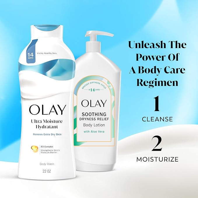 Olay Body Wash for Women, Ultra Moisture, For Extra Dry Skin, 24hr Moisturizing - Image 8