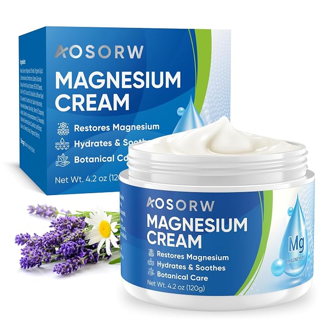 Topical Magnesium Cream for Sleep – Soothing Magnesium Lotion for Legs - Image 8