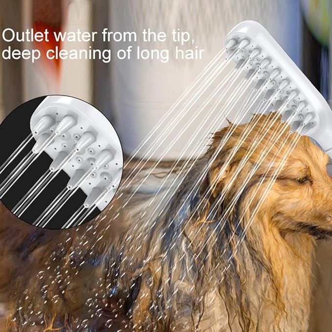 Pet Shower Sprayer – Bathing Sprayer Massage Showerhead - Image 2