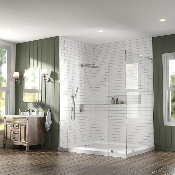 Lava Odoro Modern 2-Setting Square Shower System - Image 7