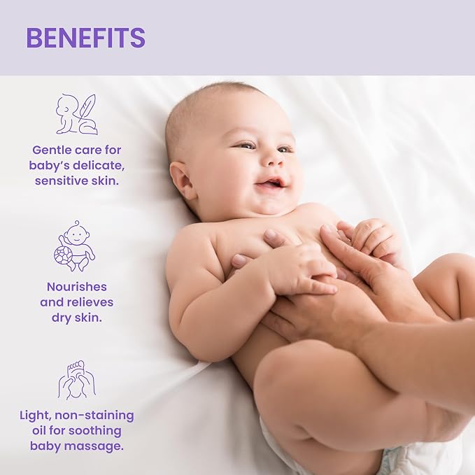 Himalaya Nourishing Baby Oil, Light & Non-Greasy - Image 4