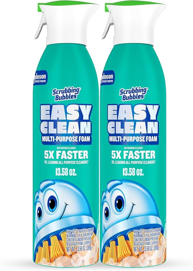 Scrubbing Bubbles Easy Clean Foaming Multipurpose Bathroom Cleaner, Continuous by ScrubbingBubbles
