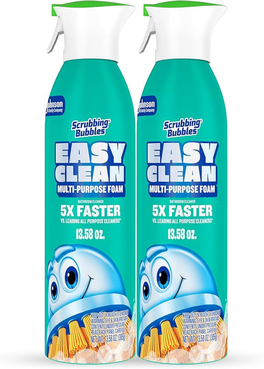 Scrubbing Bubbles Easy Clean Foaming Multipurpose Bathroom Cleaner, Continuous by ScrubbingBubbles