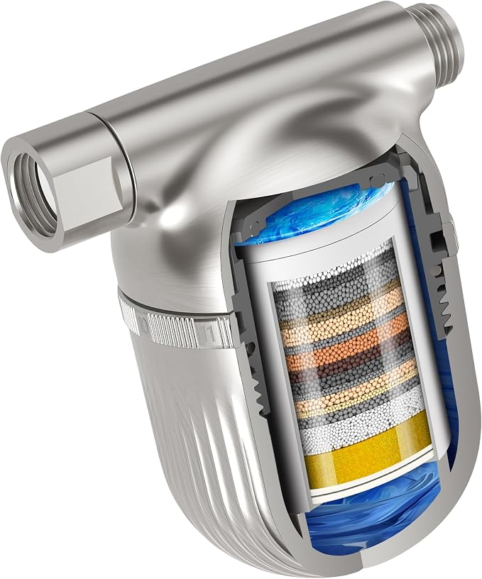 Cobbe Shower Filter | All-METAL Joint | 99% REMOVAL Shower Head Filter by CobbeforQualityLife