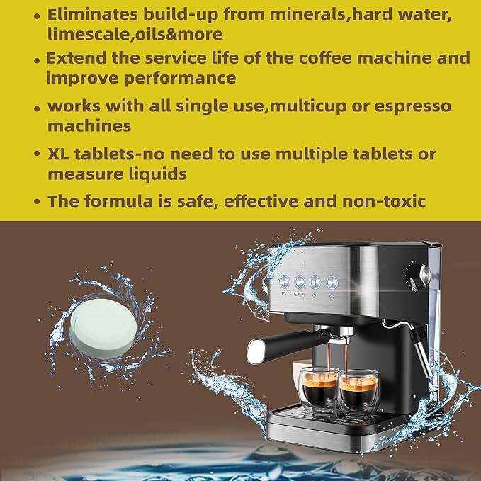 Coffee Maker Cleaner & Descaler Tablets - Image 2
