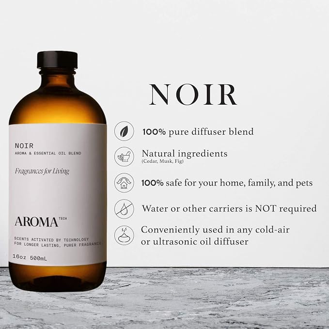 Aromatech Noir Aroma Essential Oil Blend: Hotel Inspired Aromatherapy - Image 6