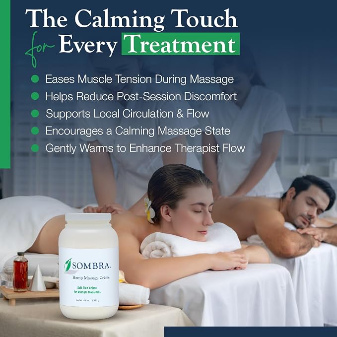 Sombra Hemp Massage Crème – Soothes Sore Muscles - Image 6