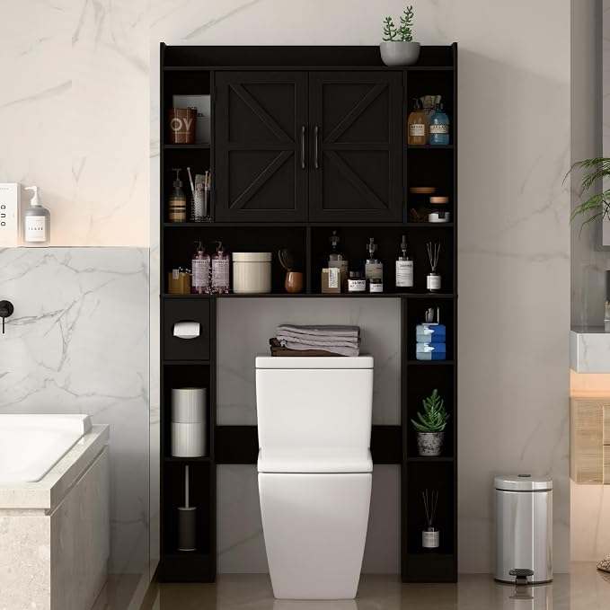 Farmhouse Storage Cabinet Over Toilet by Vabches