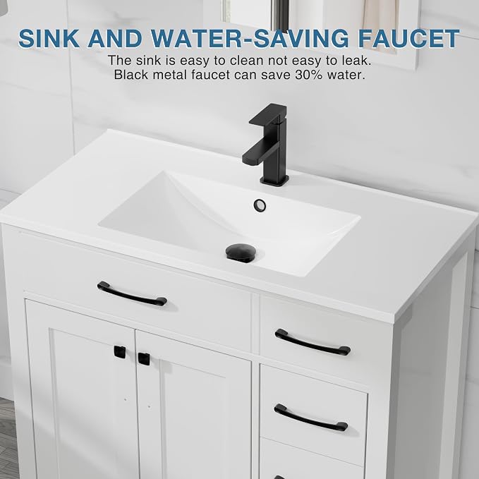 LUCKWIND 36" Bathroom Vanity - Image 5