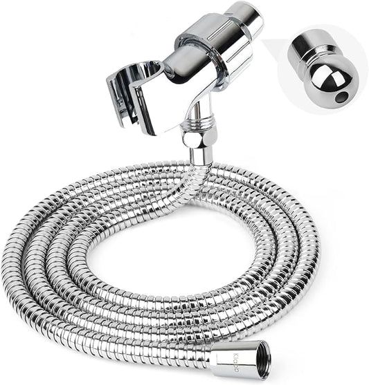 Klabb Adjustable Handheld Shower Head Holder and 79 Inch Hose, Premium ABS by KlabbSanitary