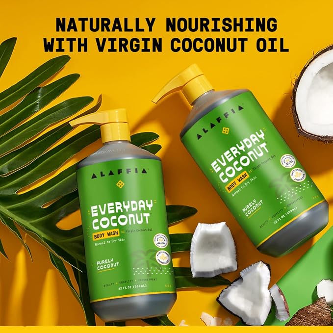 Alaffia Body Wash, Everyday Coconut – Moisturizing Soap - Image 5
