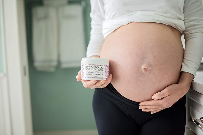 Body Boost Lavender Vanilla Stretch Mark Butter 8 oz.- Helps Treat Stretch - Image 4