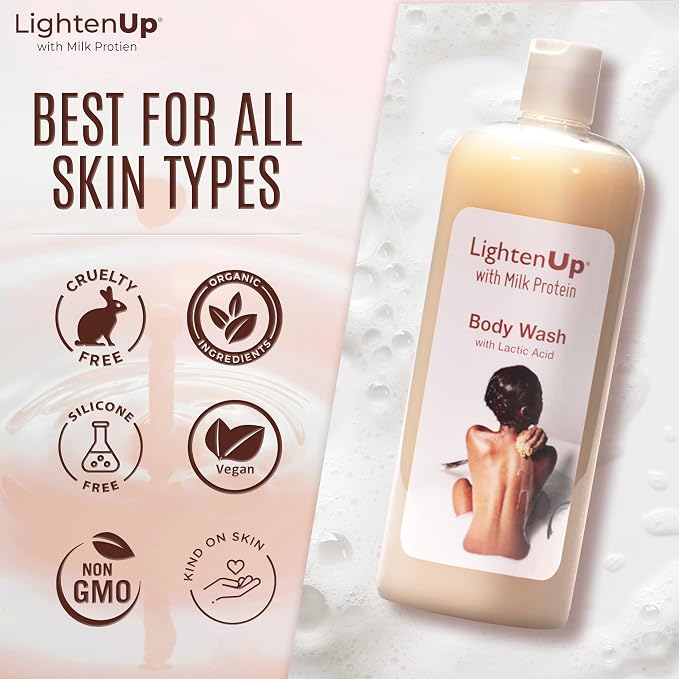Lighten-Up LightenUp Lactic Acid Body Wash - Image 6