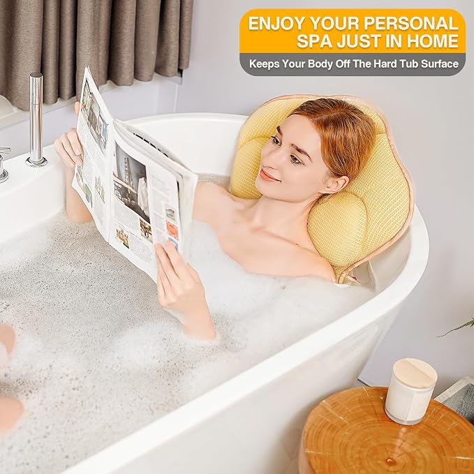 Ergonomic Full Body Bath Pillow - Image 2