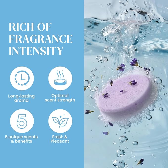 Shower Steamers Aromatherapy 15 Pack, Shower Bombs - Image 6