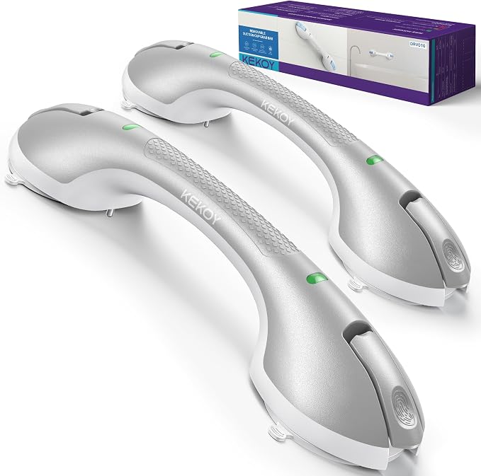 KEKOY 17.5 Inch Suction Grab Bars by KEKOY