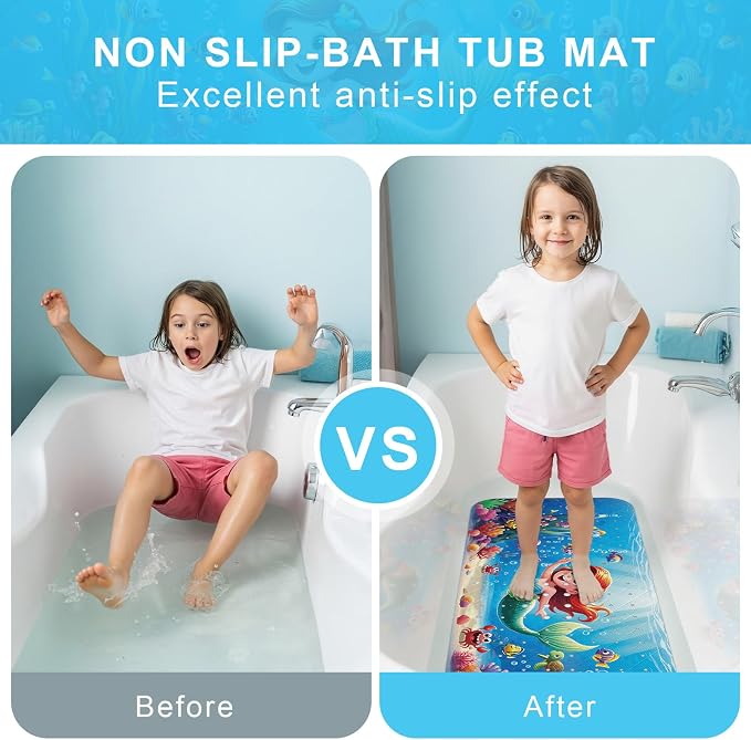 Upgrade Cartoon Baby Bath Mat Non Slip - Image 6