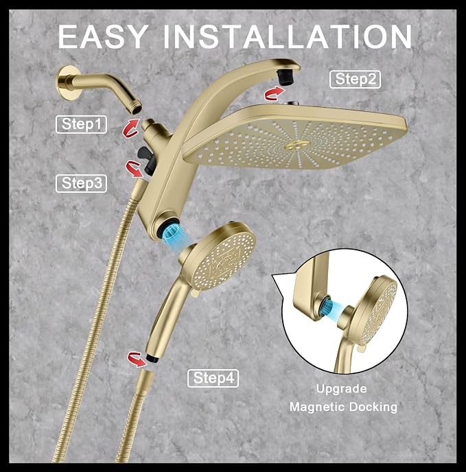 High Pressure Rain Shower Head: Upgrade Shower Heads - Image 7