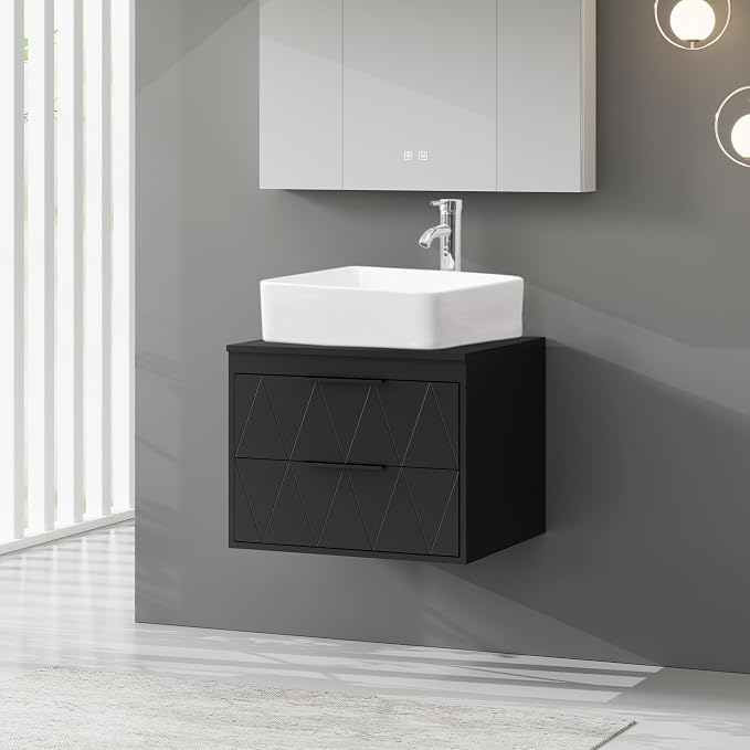 eclife 24" Floating Bathroom Vanities by eclife