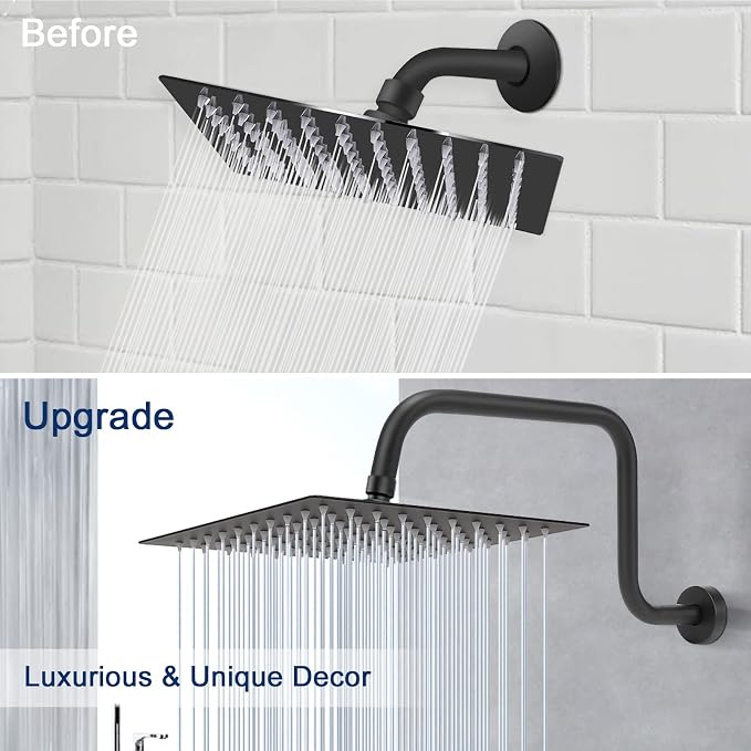 NearMoon S Shape Shower Extension Arm - Image 7