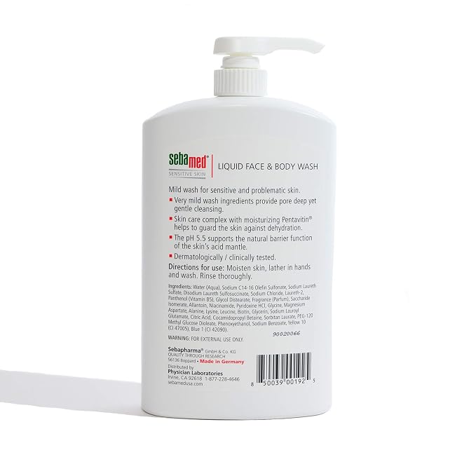 SEBAMED Paraben-Free Face and Body Wash - Image 2