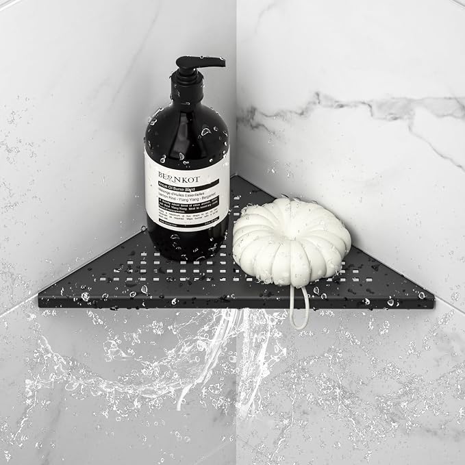 Corner Shower Shelf, Recessed Bathroom Shelf - Image 6