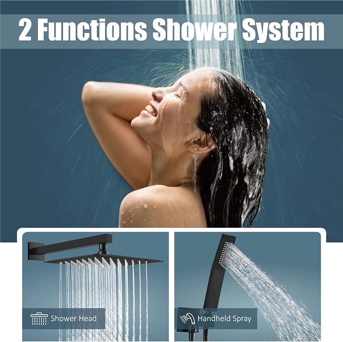 Aolemi Shower Faucet Set Rain Shower System - Image 2