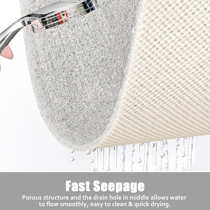 Square Shower Mat Non Slip: 24x24 Inch Shower Floor Mat - Image 3