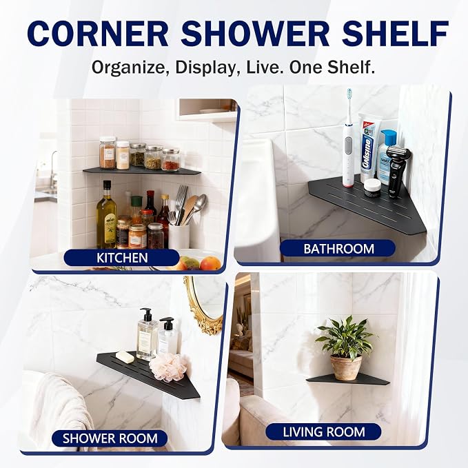 Corner Shower Shelf - Image 8