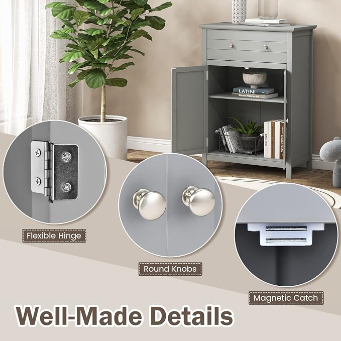 Giantex Bathroom Storage Cabinet - Image 5