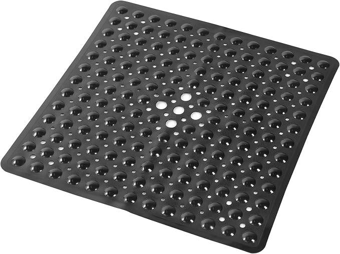 Anti-Slip Bathtub Shower mat, 20.8×20.8（Approximately 53×53cm） inch Soft by ERASILKEN-X