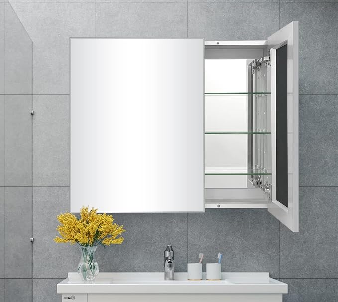 Aluminum Bathroom Medicine Cabinet - Image 4