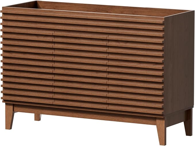 APRILSOUL 48" Bathroom Vanity, Mid-Century Bathroom Vanity Cabinet by Unknown