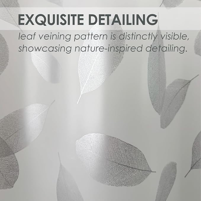 Plastic Shower Curtain Liner, Waterproof Printed PEVA Shower Curtain - Image 5