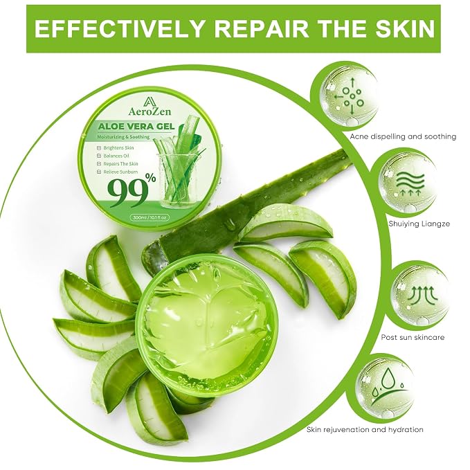 Aero Zen 99% Pure & Organic Aloe Vera Gel - Image 8