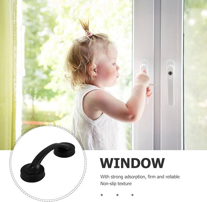 Toyvian Bathroom Suction Cup Grab Bar - Image 9