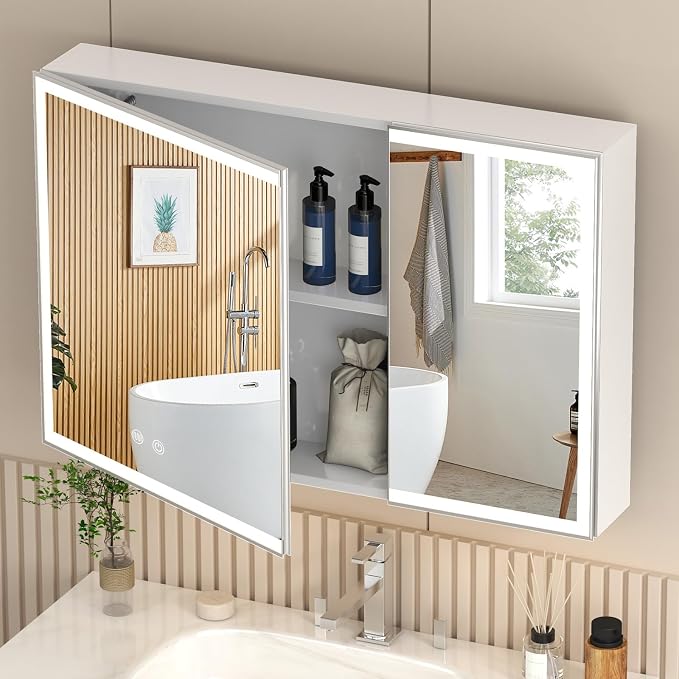 Lighted Bathroom Medicine Cabinet - Image 7