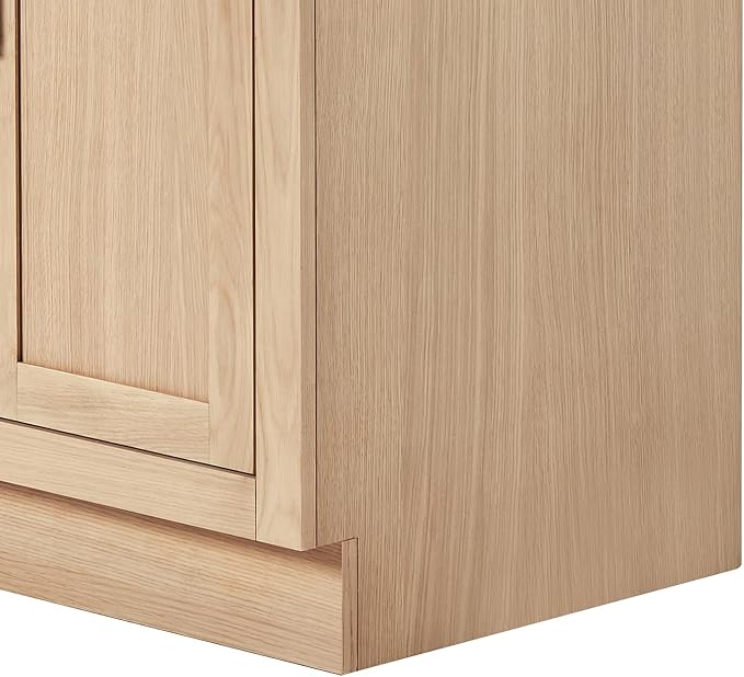ARIEL Hepburn 31" Inch Oak Single Bathroom Vanity - Image 7